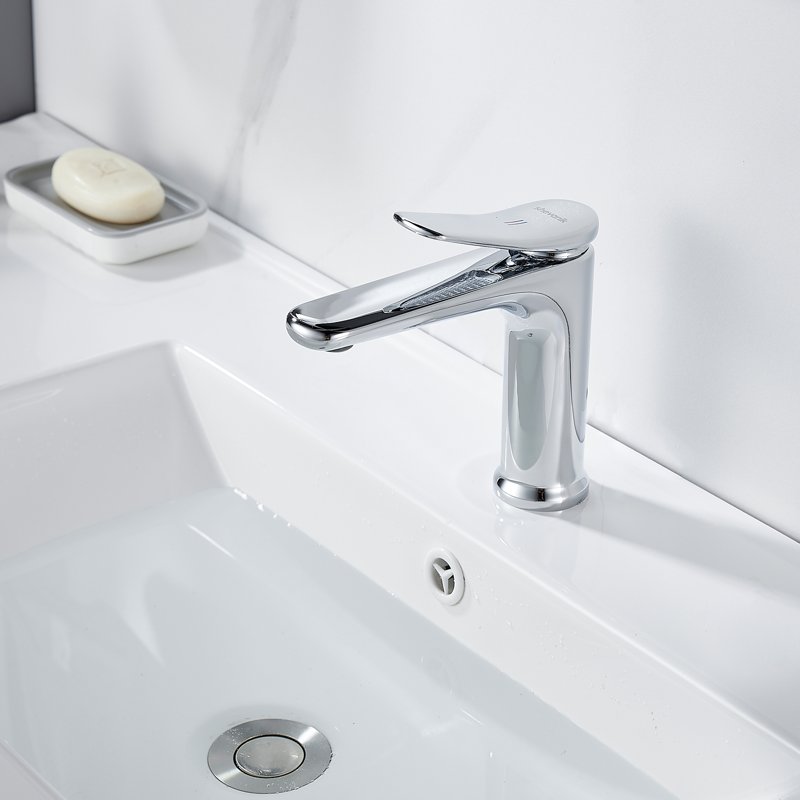 Смеситель для раковины Shevanik S4701, хром