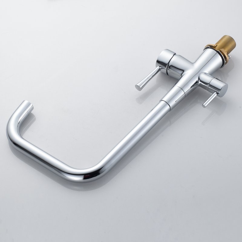 Смеситель для кухни с подключением фильтра Shevanik S528, хром