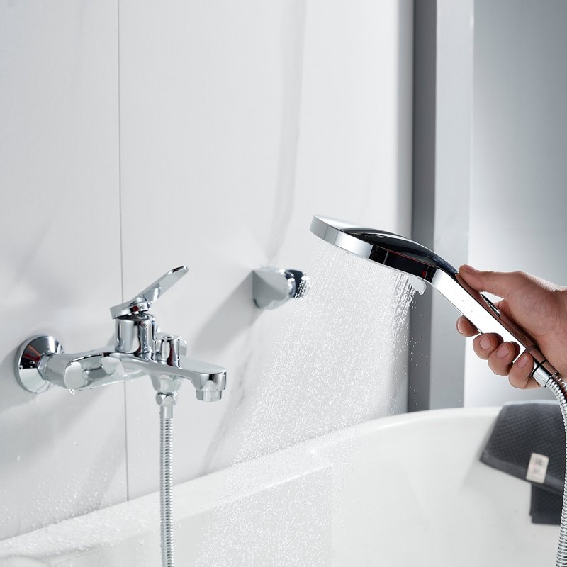 Смеситель для ванны Shevanik S6202, хром