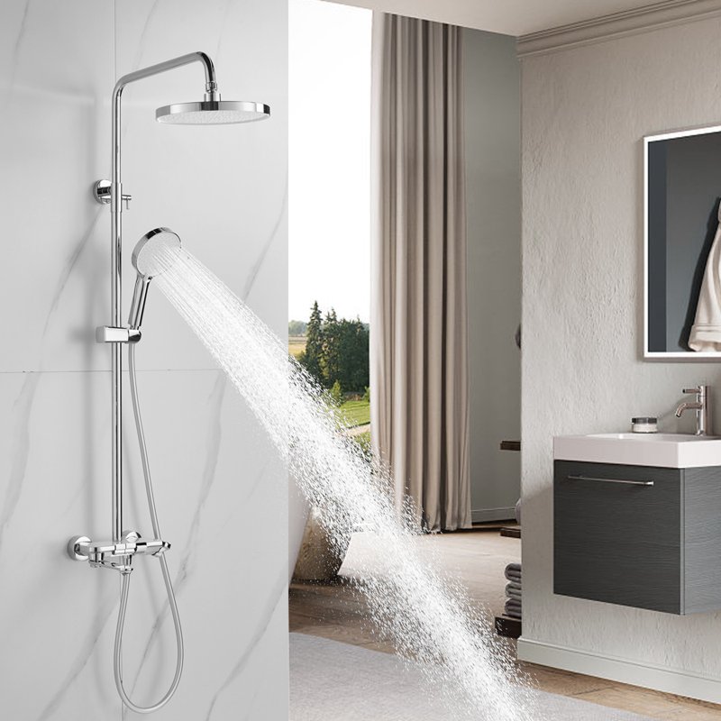 Душевая система Shevanik S9436, хром