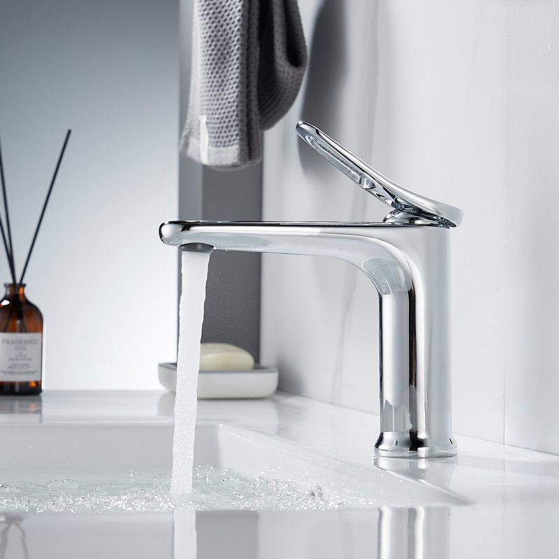 Смеситель для раковины Shevanik S4701, хром