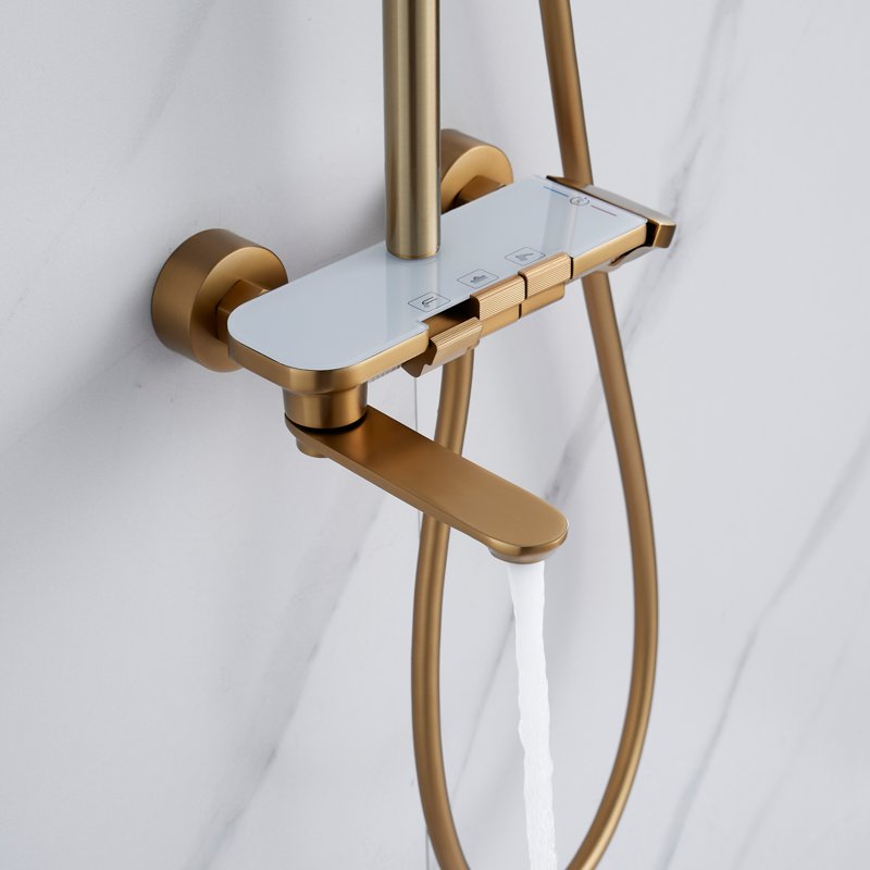 Душевая система Shevanik S9636, хром