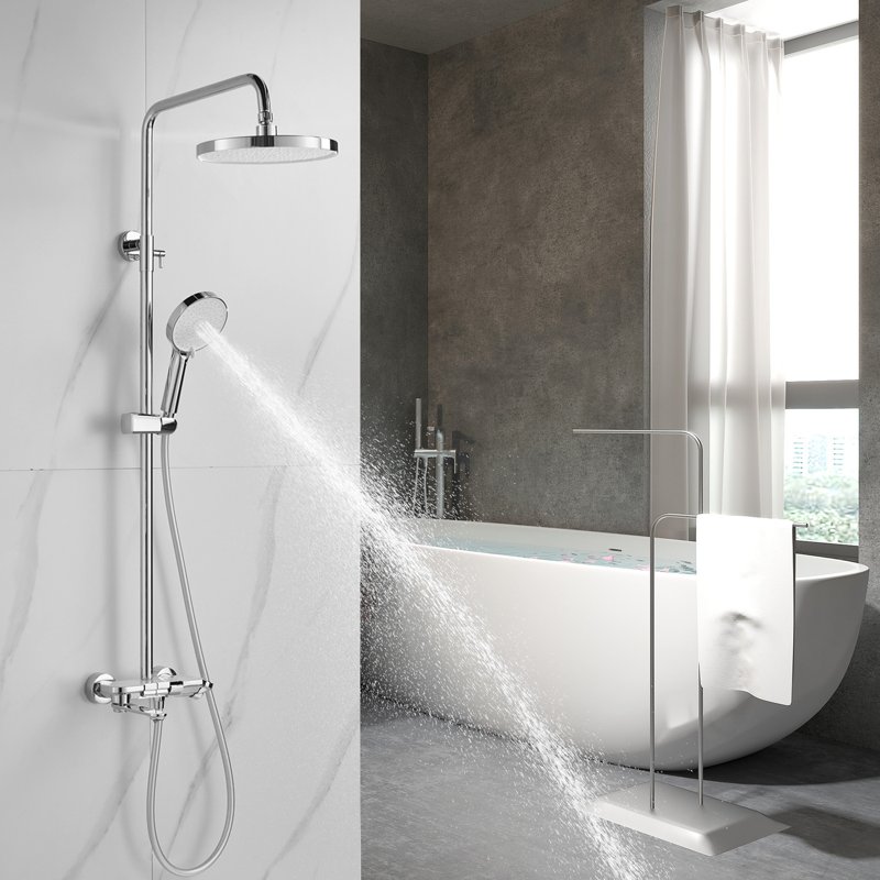 Душевая система Shevanik S9436, хром