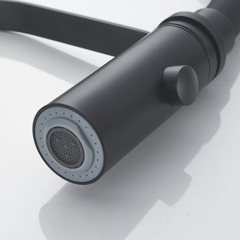 Смеситель для кухни с гибким изливом и режимом 