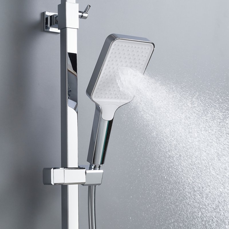 Душевая система Shevanik S8936H, черный