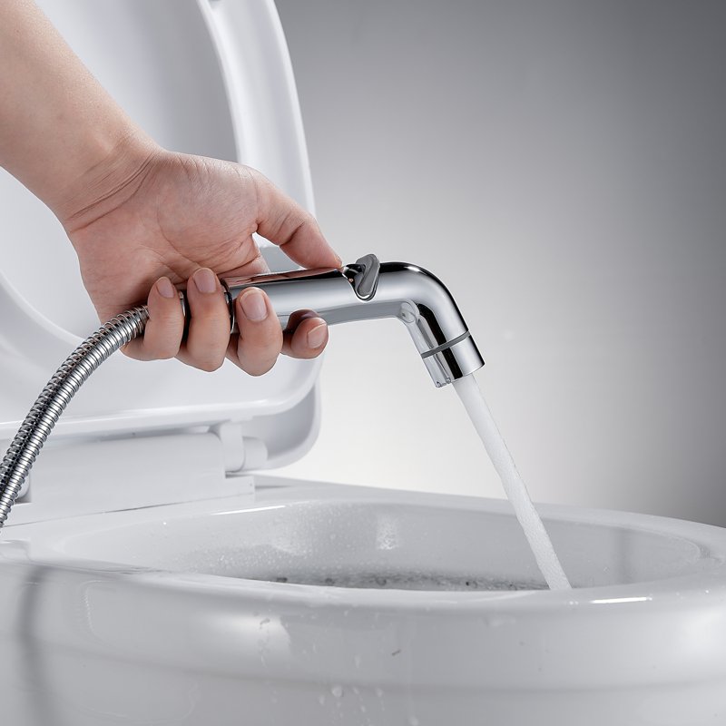 Гигиенический душ со смесителем Shevanik S9905C-1, белый