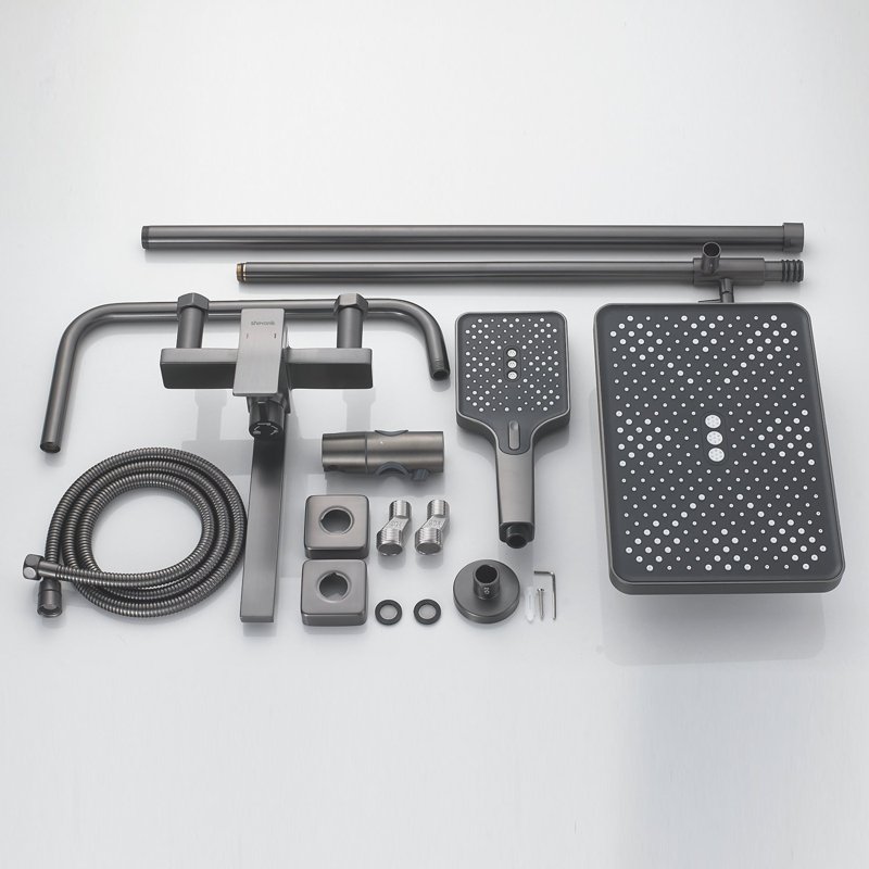 Душевая система Shevanik S6836C, белый