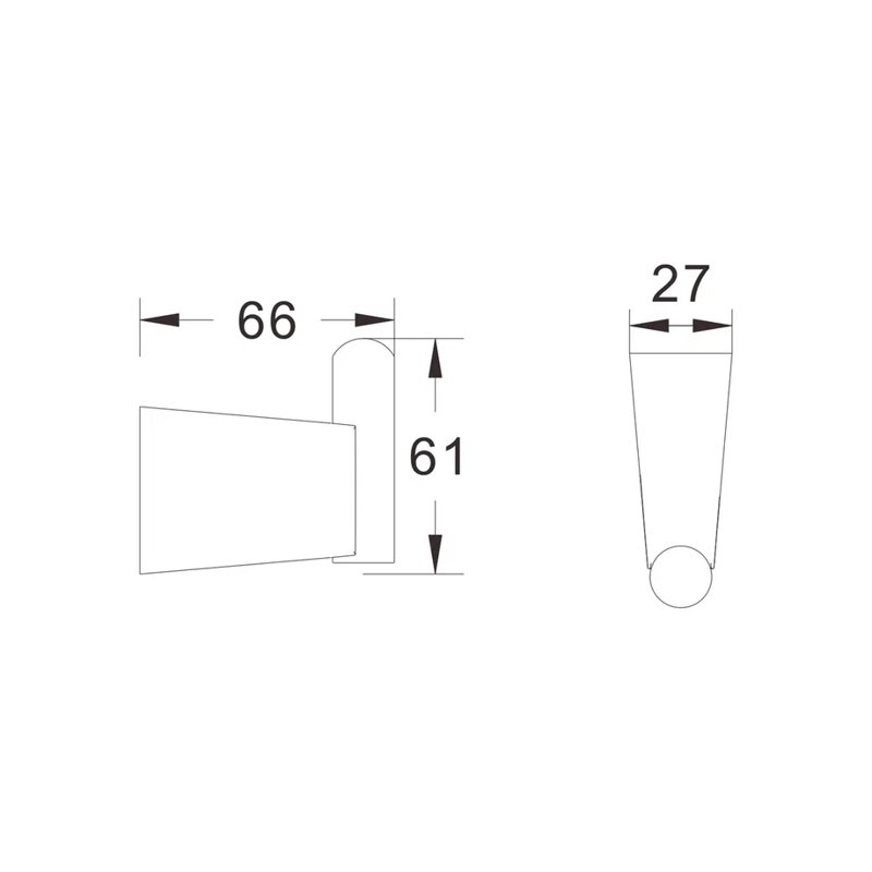 Крючок для ванной комнаты Shevanik SG5711, хром