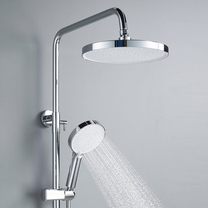 Душевая система Shevanik S8336H, черный