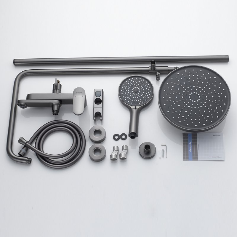 Душевая система Shevanik S8536, хром