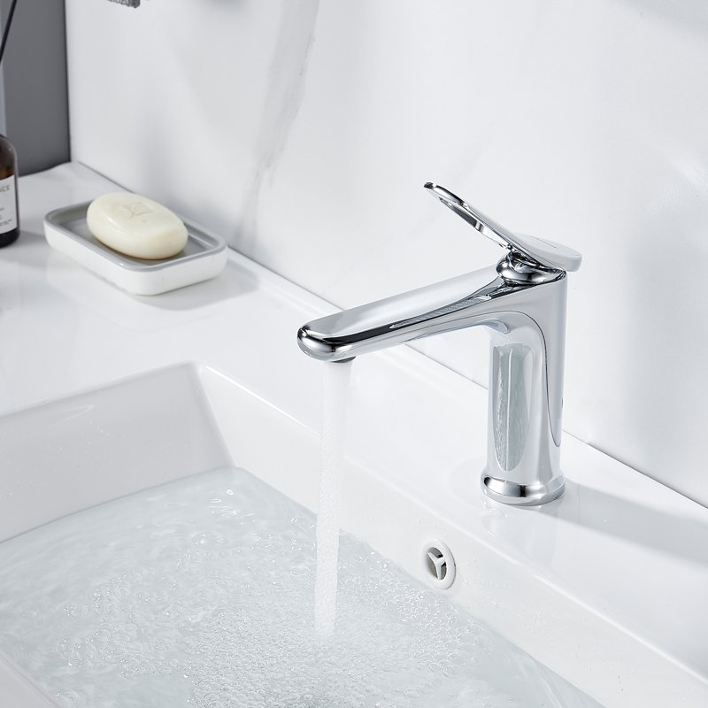 Смеситель для раковины Shevanik S4701, хром