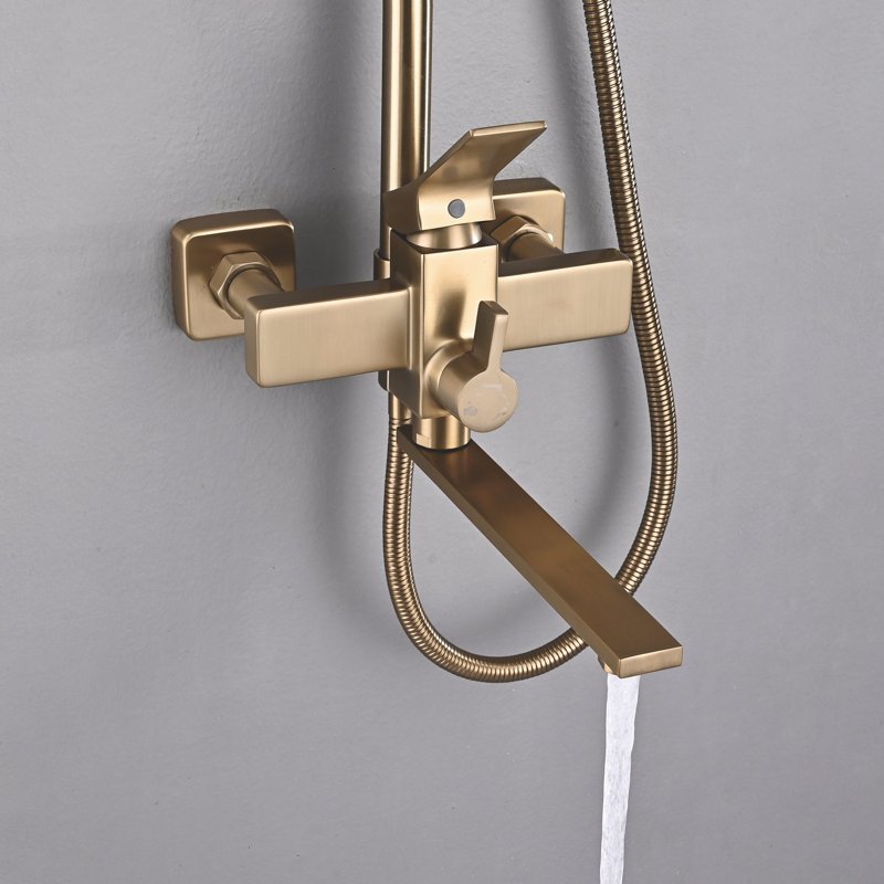 Душевая система Shevanik S8136, хром