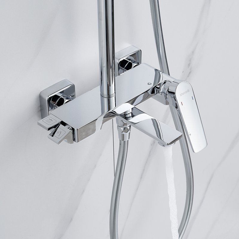 Душевая система Shevanik S8236, хром