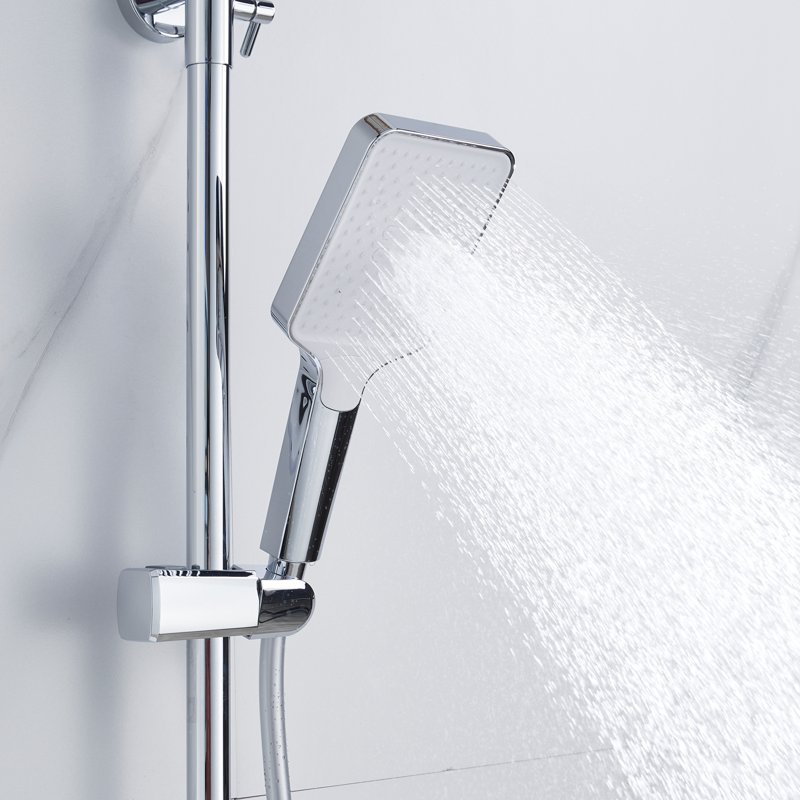 Душевая система Shevanik S9036H, черный