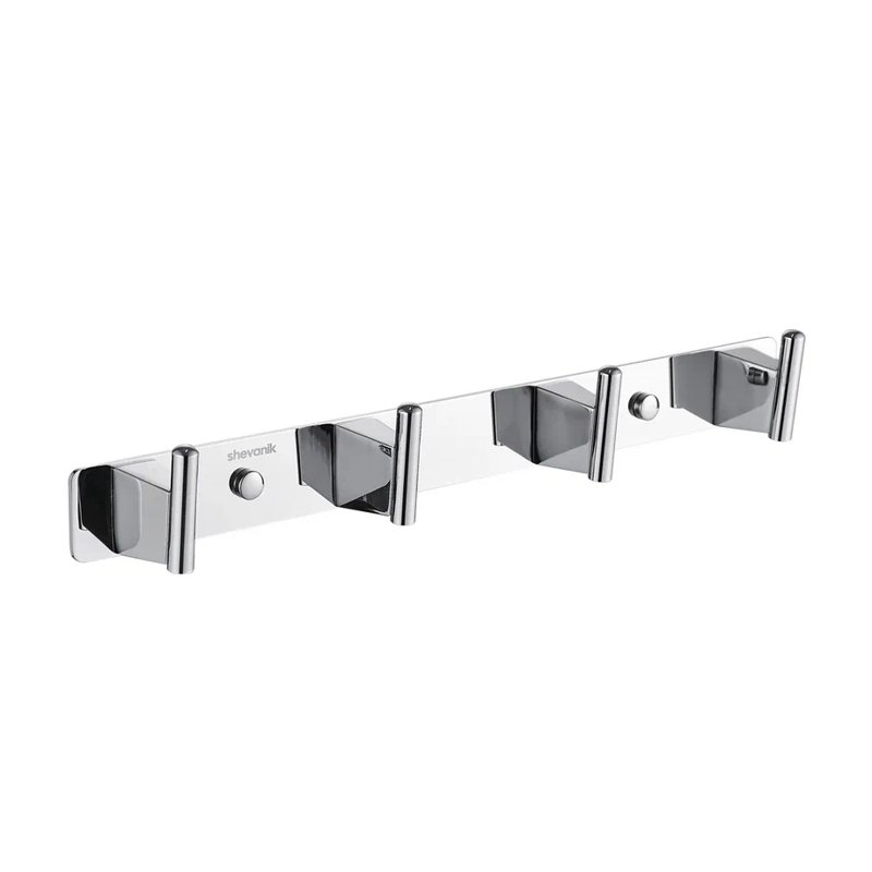 Планка с 4 крючками Shevanik SG5741, хром Планка с 4 крючками Shevanik SG5741, хром