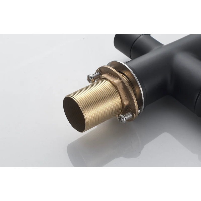 Смеситель для кухни с подключением фильтра Shevanik S228H, черный