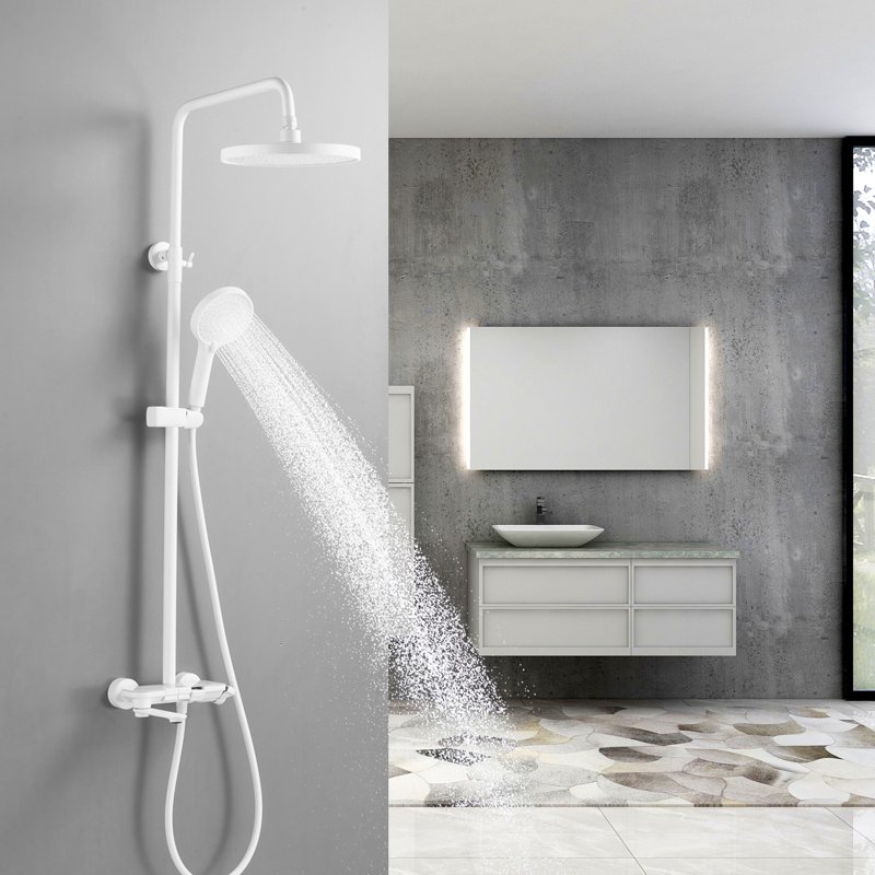 Душевая система Shevanik S9536, хром