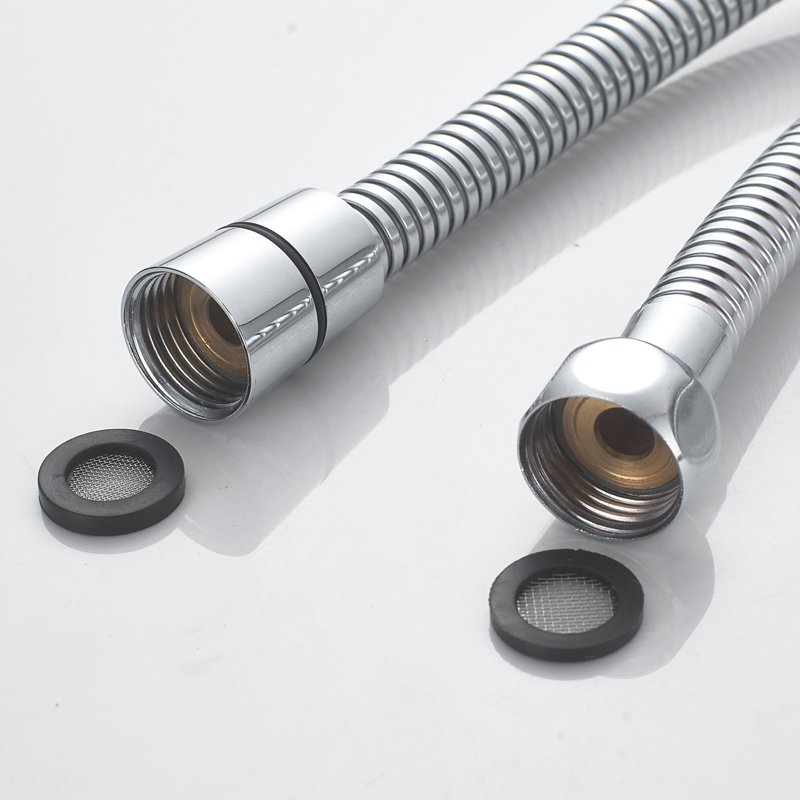 Душевая система Shevanik S6036H, черный/хром