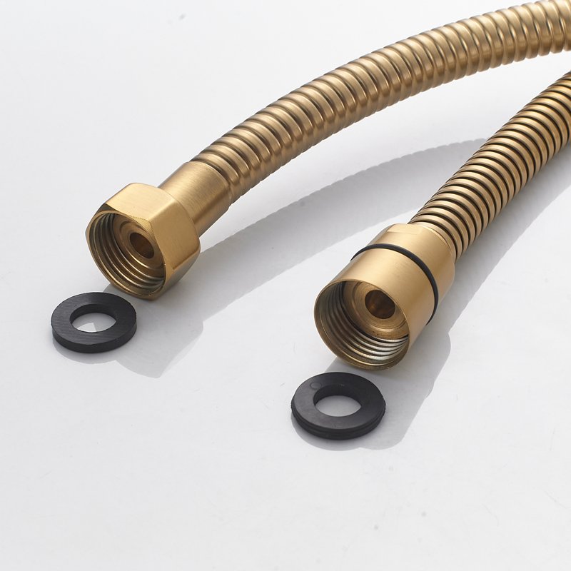 Душевая система Shevanik S8536T, оружейная сталь