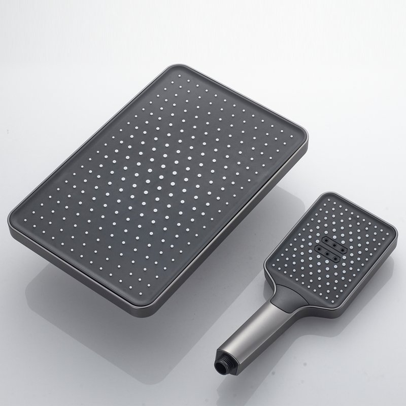 Душевая система Shevanik S9036F, белый/хром