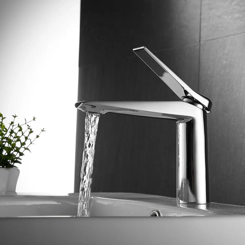 Смеситель для раковины Shevanik S8401, хром