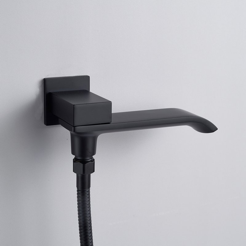 Душевая система встраиваемая Shevanik S4035H, черный