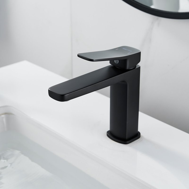 Смеситель для раковины Shevanik S9901H, черный