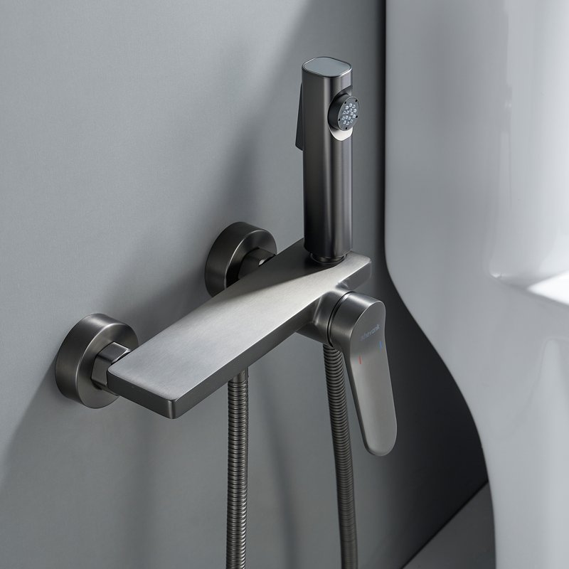 Гигиенический душ со смесителем Shevanik S4005-1, хром