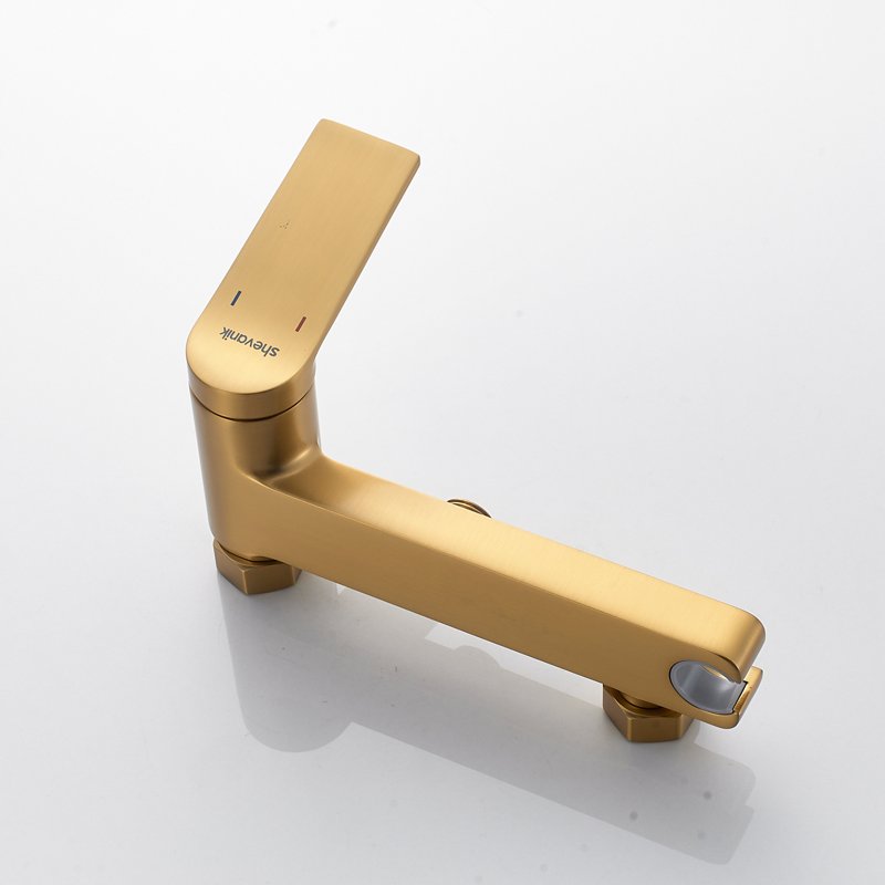 Гигиенический душ со смесителем Shevanik S4005T-1, оружейная сталь