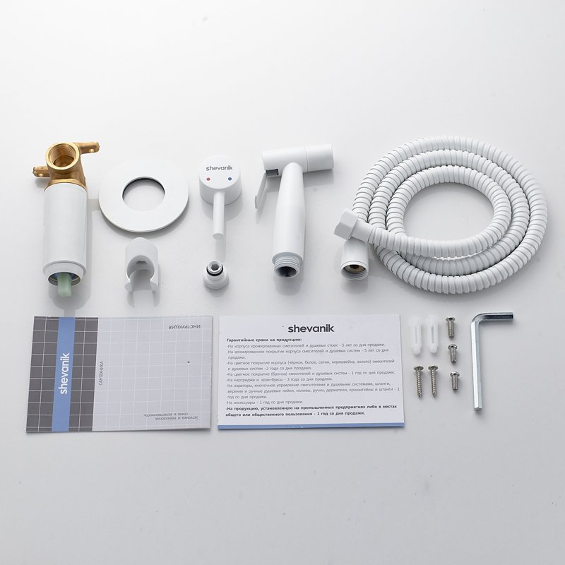 Гигиенический душ со смесителем Shevanik S187, хром