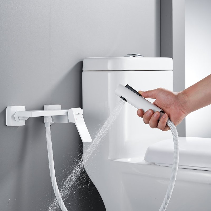 Гигиенический душ со смесителем Shevanik S127, хром