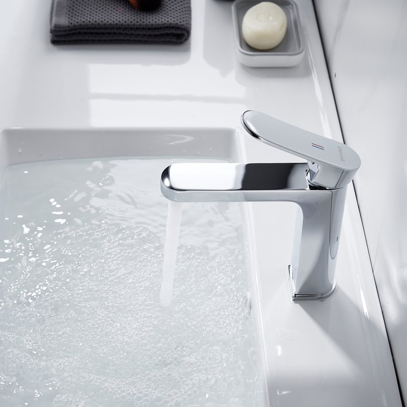 Смеситель для раковины Shevanik S4501, хром