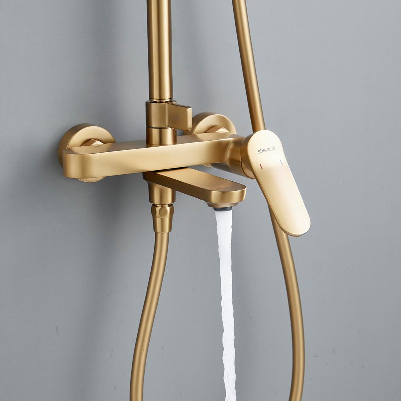 Душевая система Shevanik S8436, хром