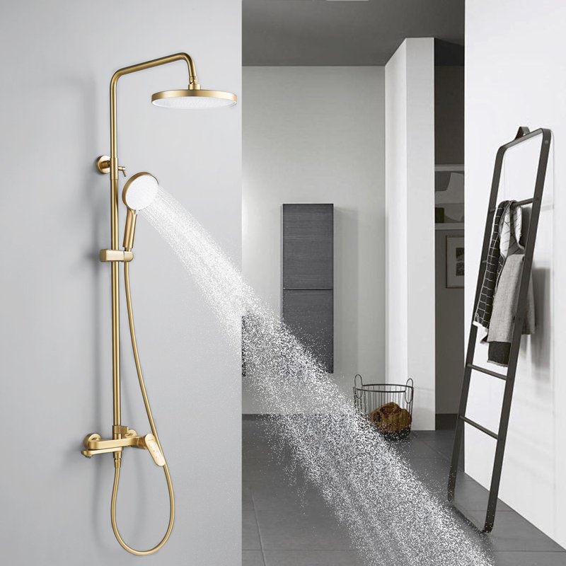 Душевая система Shevanik S8436, хром