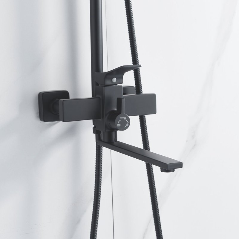 Душевая система Shevanik S6836, хром