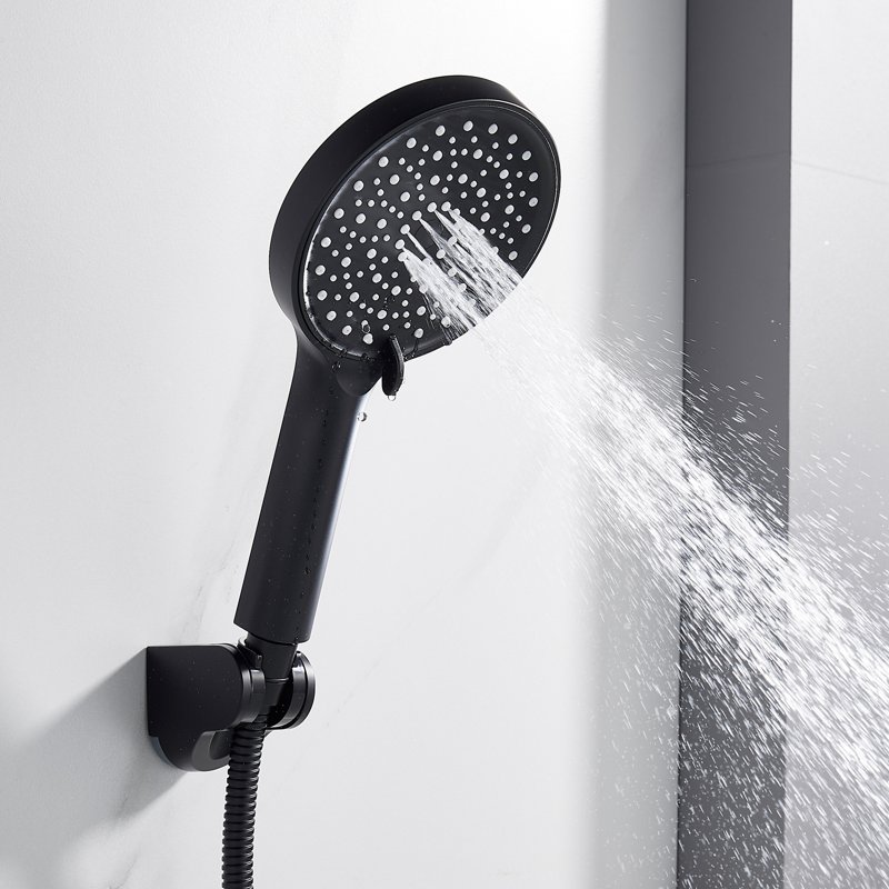 Смеситель для ванны Shevanik S4322H, черный