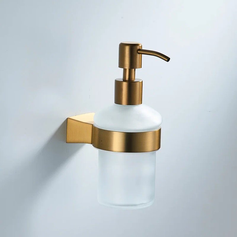 Дозатор жидкого мыла Shevanik SG5744G, золотой сатин