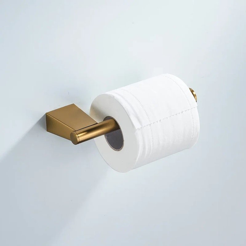 Держатель для туалетной бумаги Shevanik SG5715G, золотой сатин