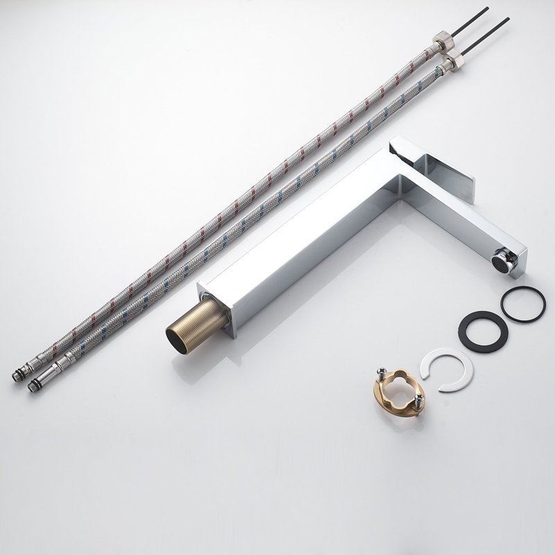 Смеситель для раковины Shevanik S9611, хром