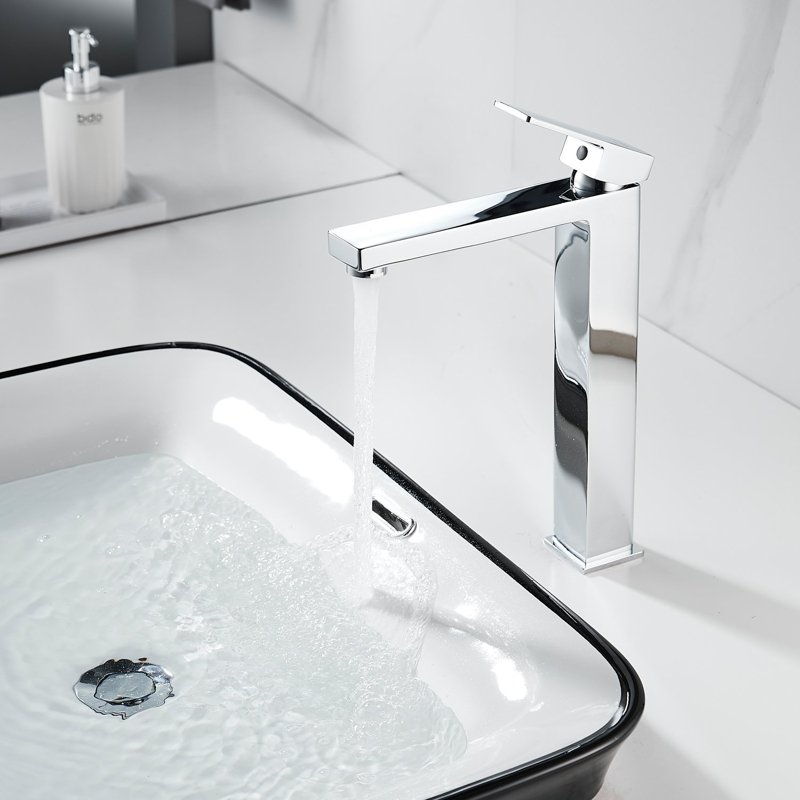 Смеситель для раковины Shevanik S9611, хром