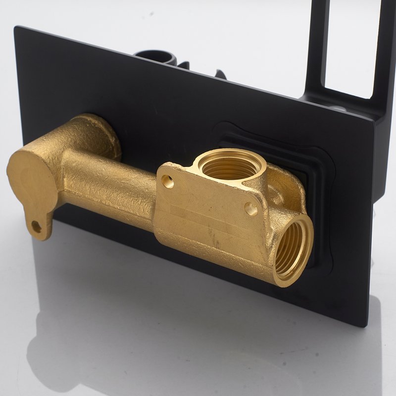 Гигиенический душ со смесителем Shevanik S6805T-1, оружейная сталь