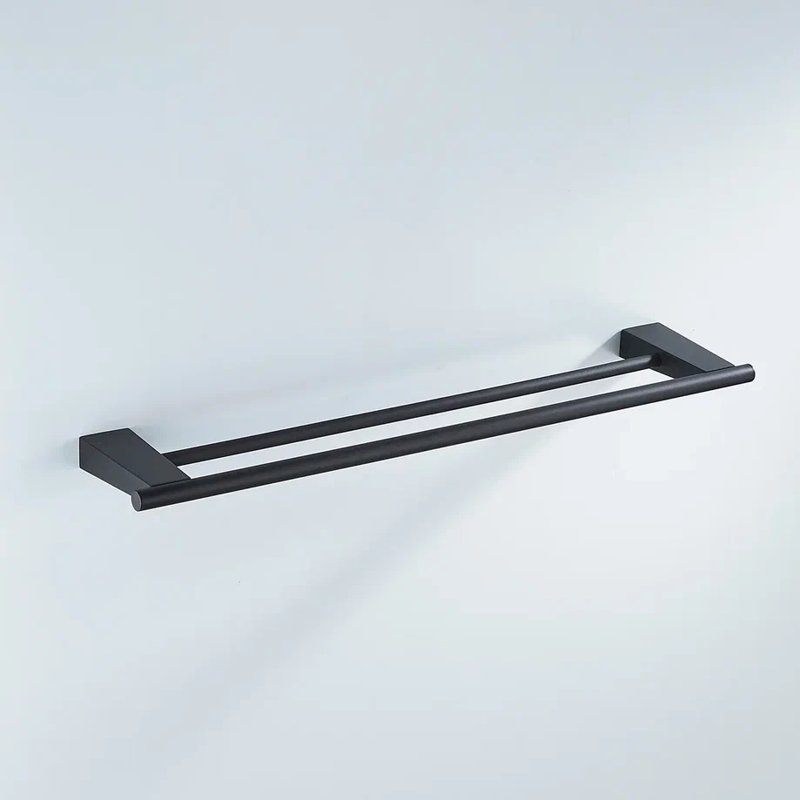 Полотенцедержатель двойной Shevanik SG5727H, черный