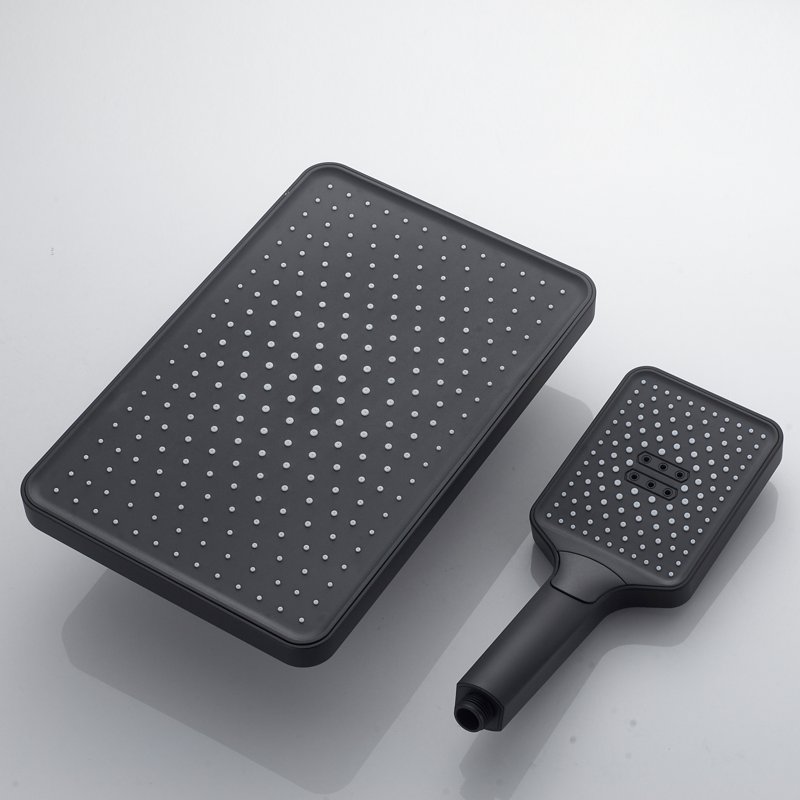 Душевая система Shevanik S8836H, черный