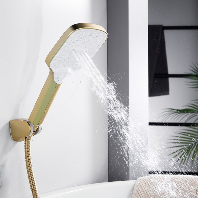 Смеситель для ванны Shevanik S4002G, золотой сатин