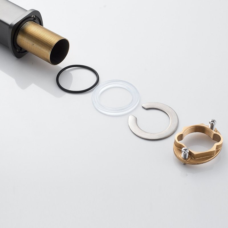 Смеситель для раковины Shevanik S9911T, оружейная сталь