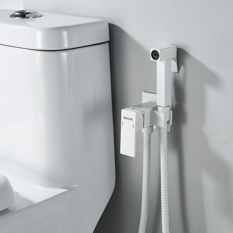 Гигиенический душ со смесителем Shevanik S147, хром