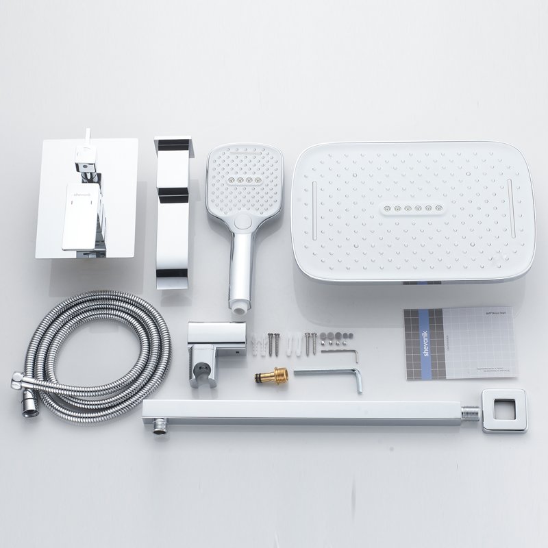 Душевая система встраиваемая Shevanik S4035, хром