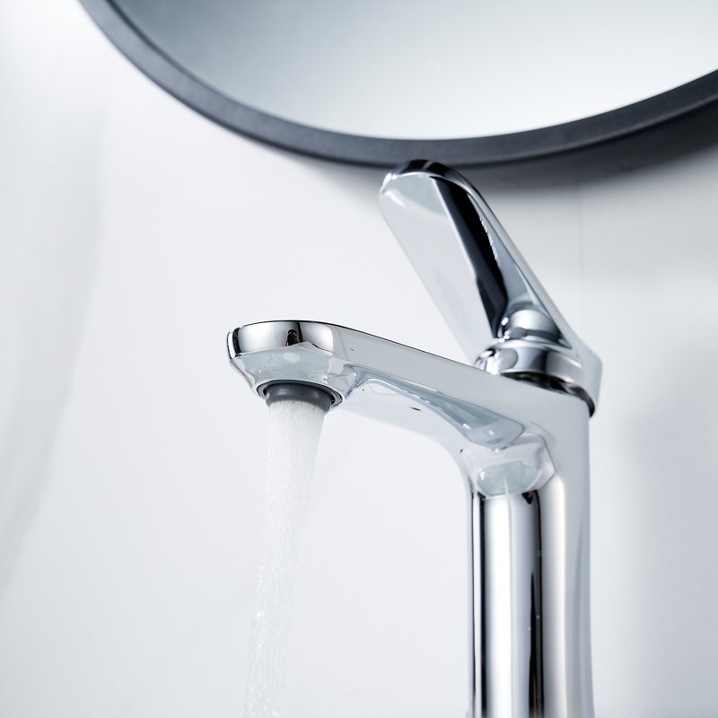 Смеситель для раковины Shevanik S4301, хром