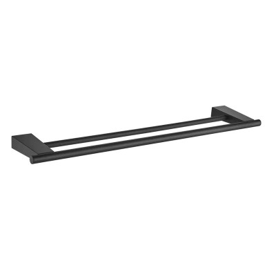 Полотенцедержатель двойной Shevanik SG5727H, черный