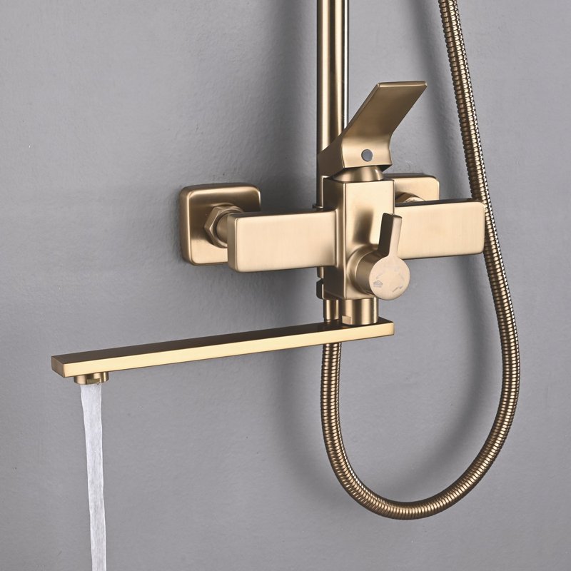 Душевая система Shevanik S8136, хром